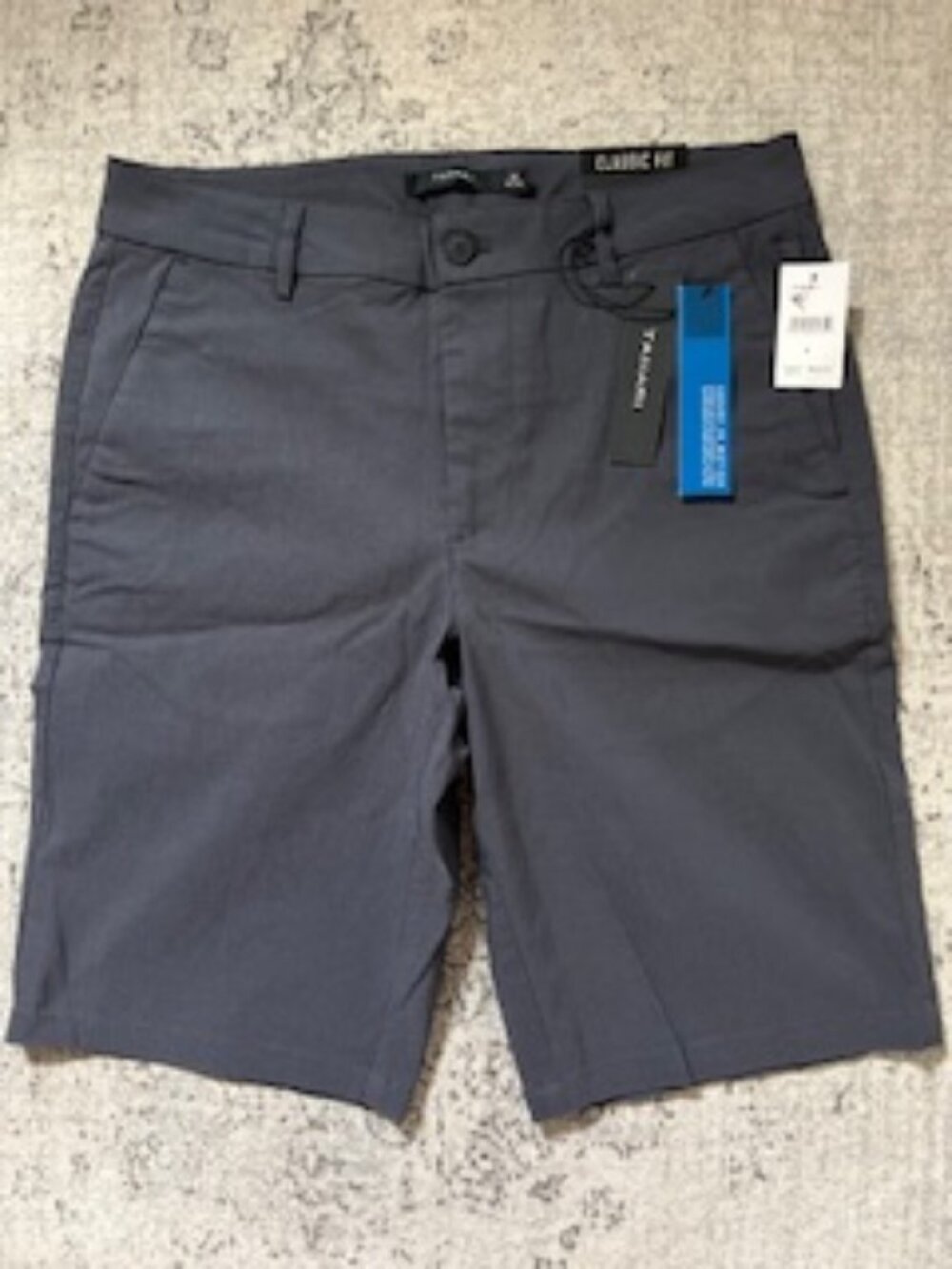 NWT TAHARI Classic Fit Medium Rise Relaxed Hip Straight Leg Shorts Men's 32W